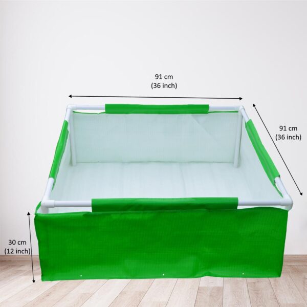 Rectangle grow bag 36x36x12 size dimensions