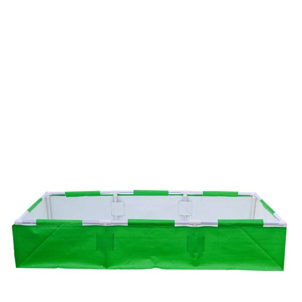 72 x 36 x 12 Rectangle grow bags white backgrounds